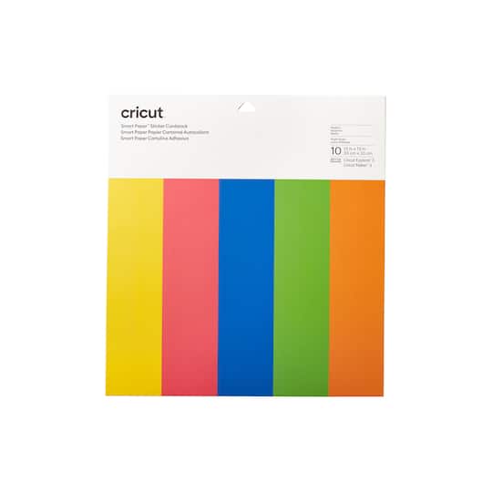 Cricut® Smart Paper™ Sticker Cardstock, Bright Bows